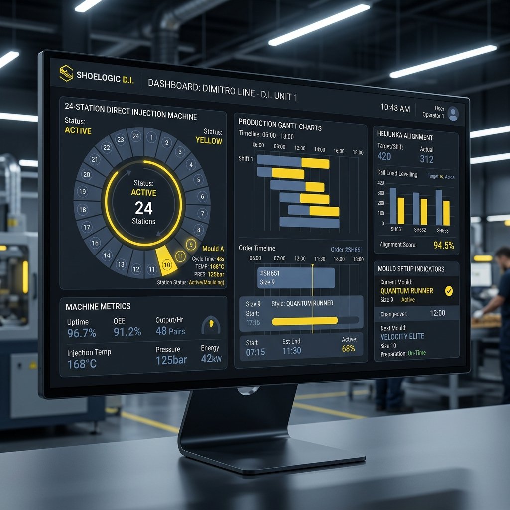 Dashboard Heijunka Mockup